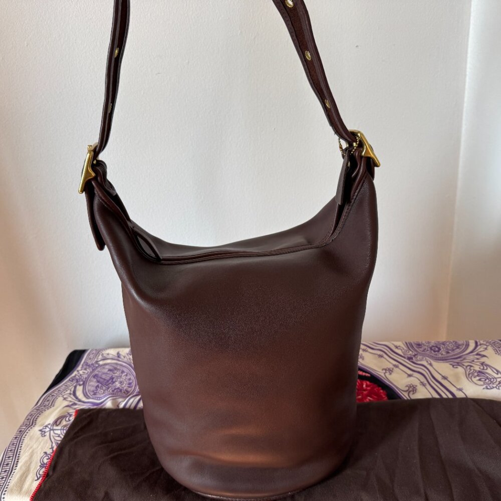 Vintage Coach 1996 XL Duffle Sac w/ Hangtag and Dust Cover- Price is Firm - Picture 4 of 4